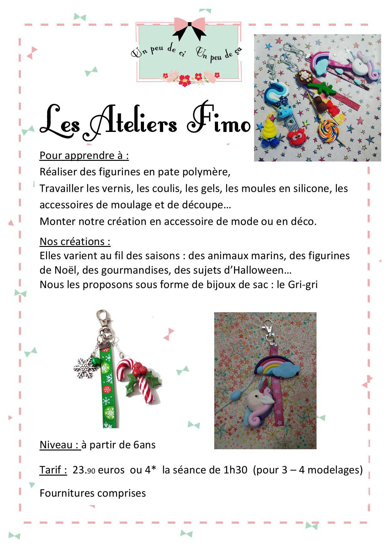 atelier fimo granville 